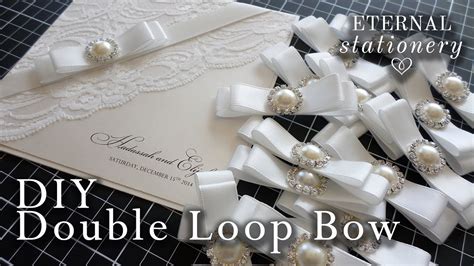 dior bow wedding invitations|How to make a perfect satin ribbon dior bow .